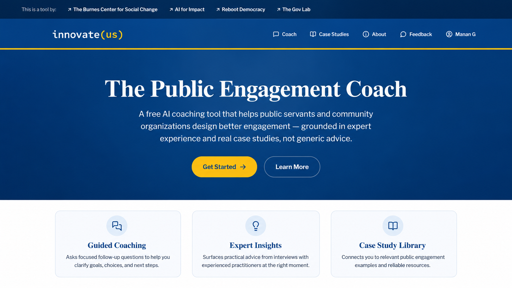 From Learning to Doing: An AI Coach for Public Engagement