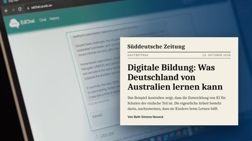 Digital Education: What Schools Can Learn from Australia about Using AI