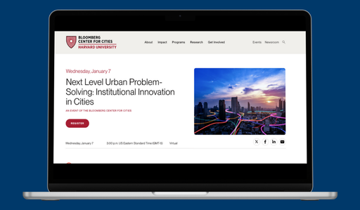 Research Radar: The City as Mesh and New Ways of Organizing for Effective Problem Solving