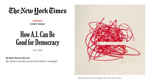 How A.I. Can Be Good for Democracy