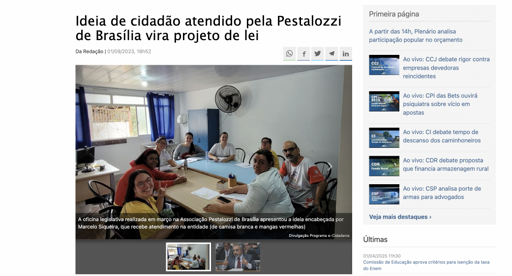 Brazil's Legislative Workshops: Using AI  to Strengthen Youth Engagement