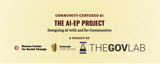 Designing AI With Communities: the AIEP Project