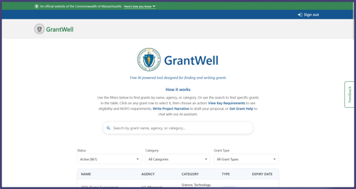 Reducing Friction in Federal Funding: How Massachusetts Built GrantWell